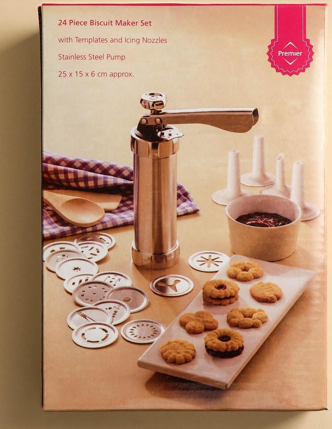 Шприц-пресс кондитерский 250 мл, 20 насадок