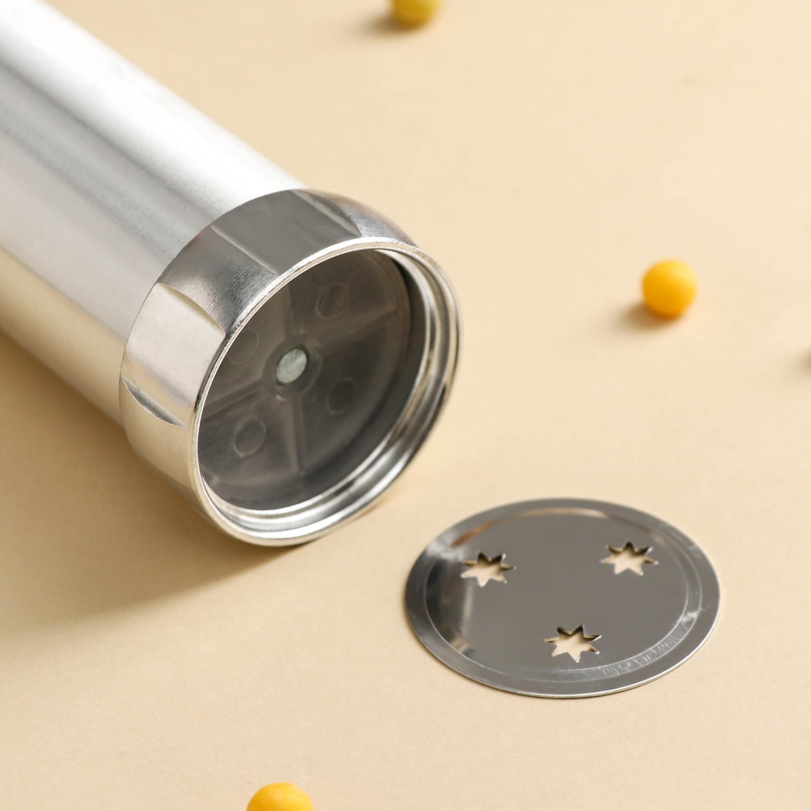 Шприц-пресс кондитерский 250 мл, 20 насадок