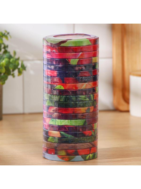 Крышка для консервирования «Элитная», ТО-82 мм, лакированная, упаковка 20 шт, цвет микс