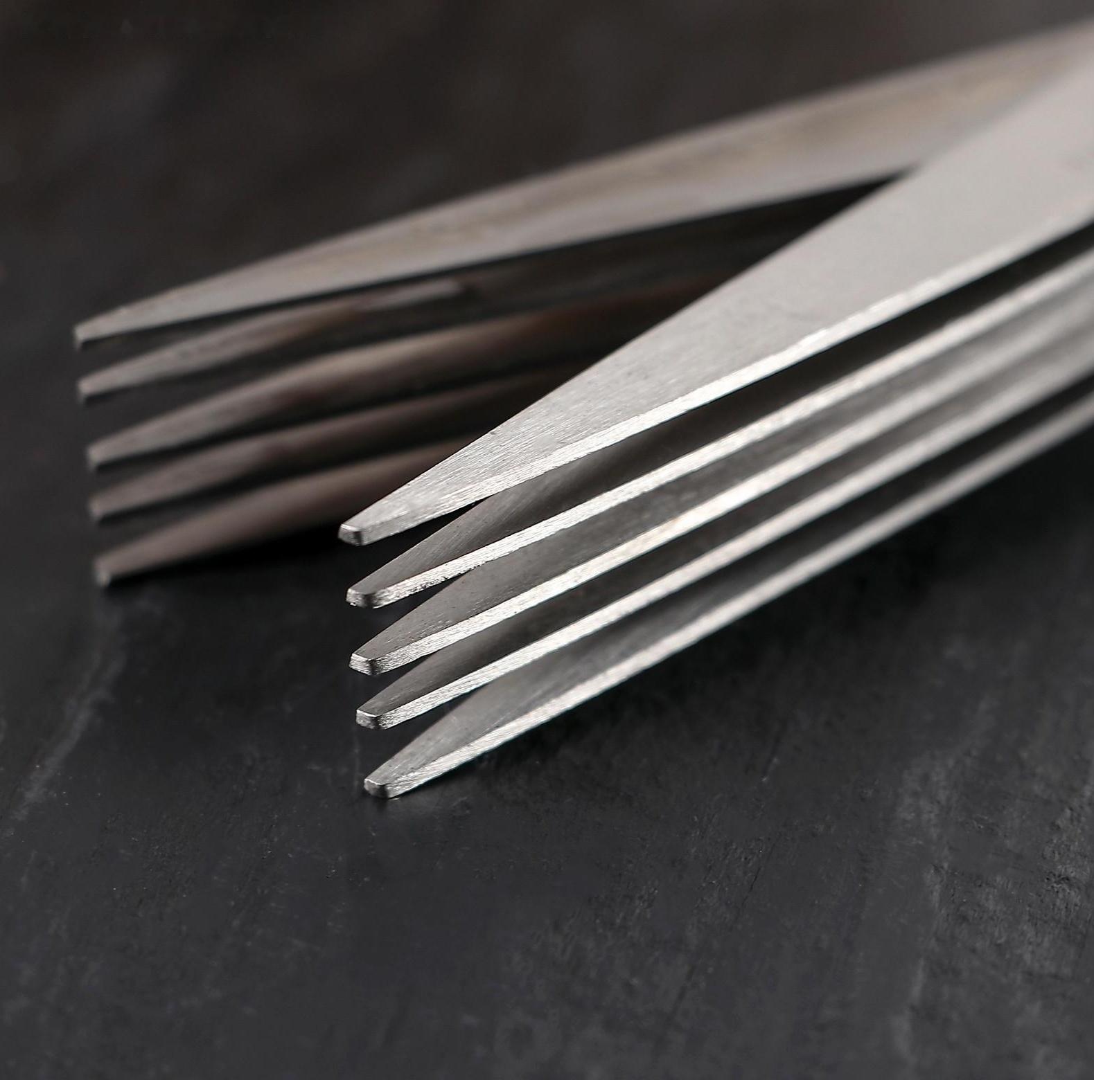 Ножницы кухонные для зелени Доляна «Кольца», 19 см, цвет МИКС