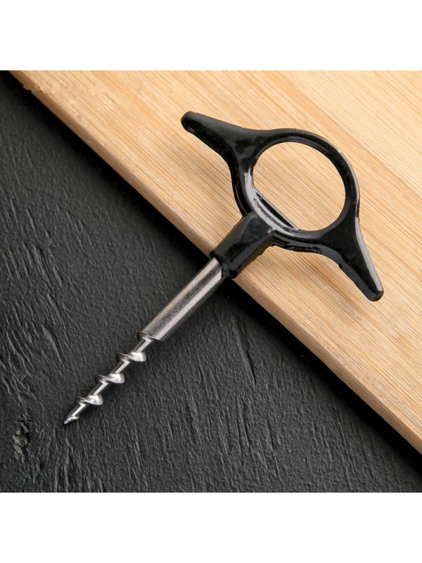 Штопор «Крутышка», 11 см, цвет МИКС