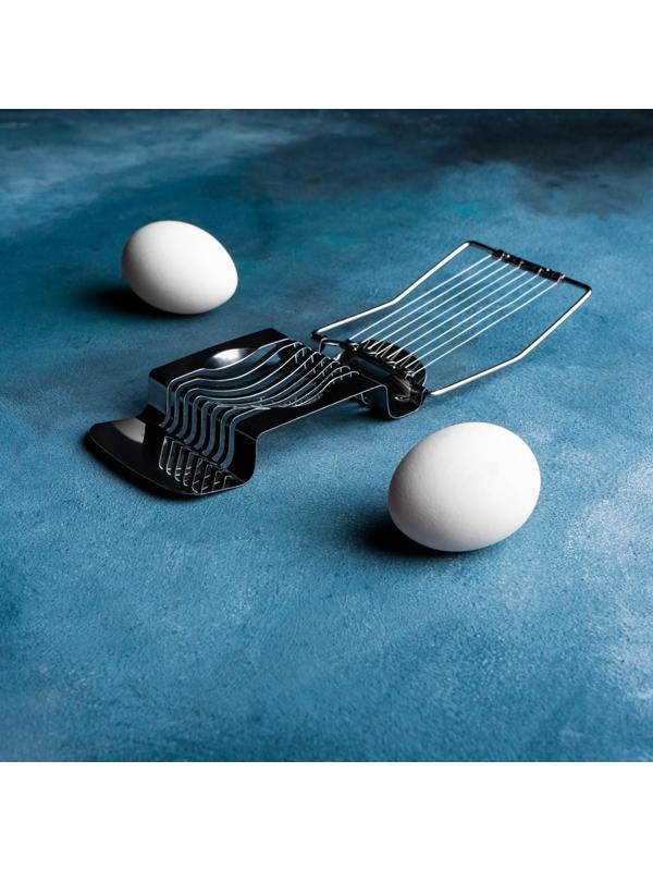 Яйцерезка Доляна «Престиж», 15×8 см, цвет хромированный