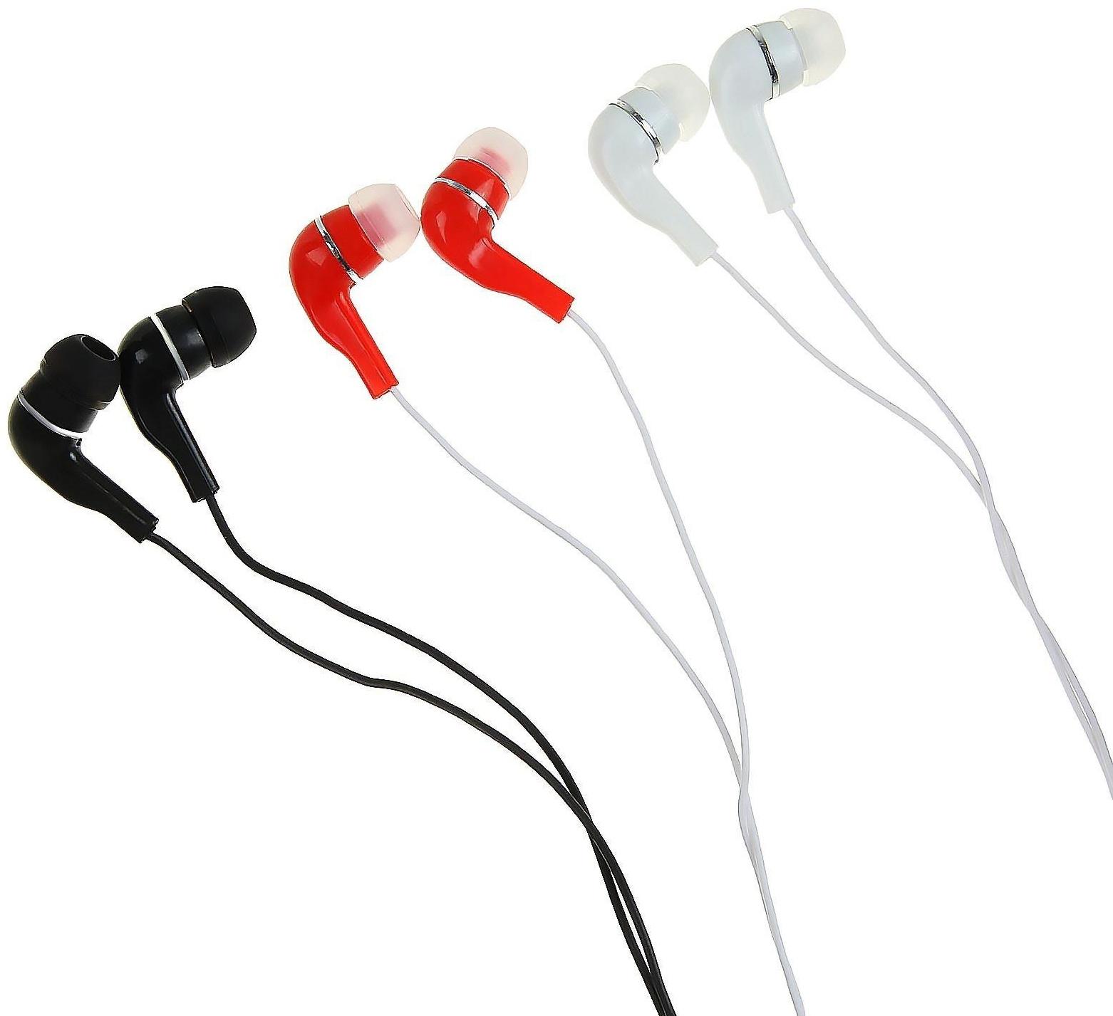 Наушники LuazON LV-145, вакуумные, МИКС