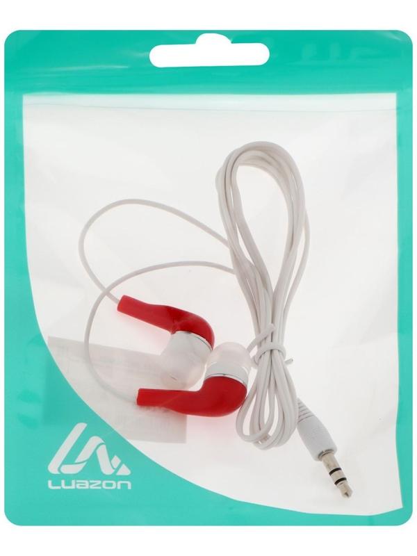 Наушники LuazON LV-145, вакуумные, МИКС