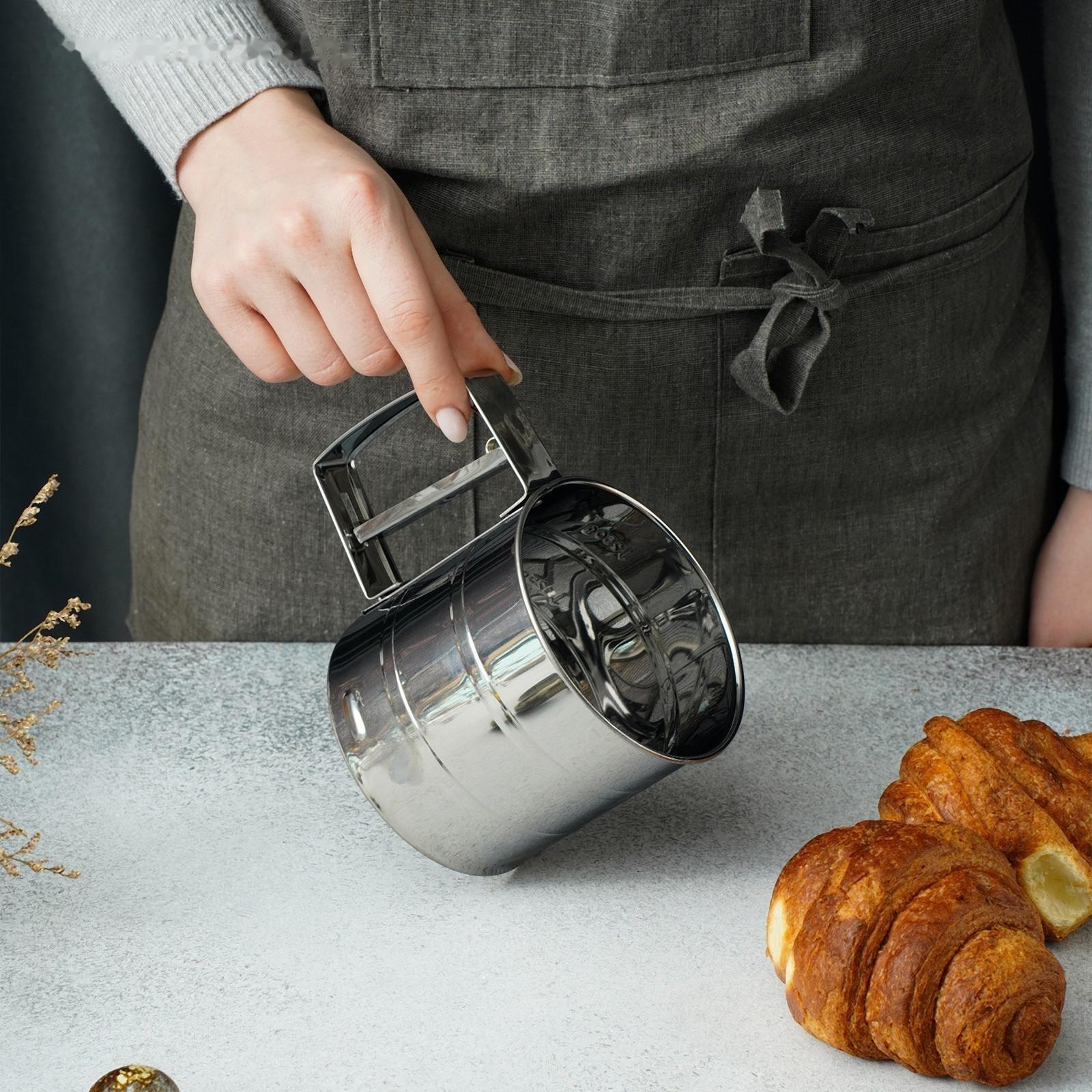 Просеиватель для муки Доляна, 375 мл