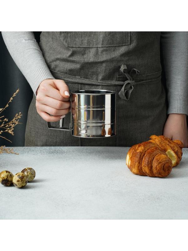 Просеиватель для муки Доляна, 375 мл