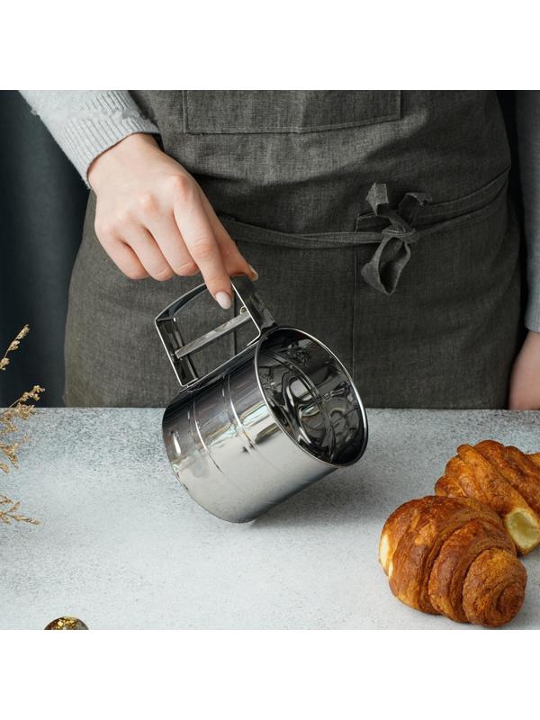 Просеиватель для муки Доляна, 375 мл