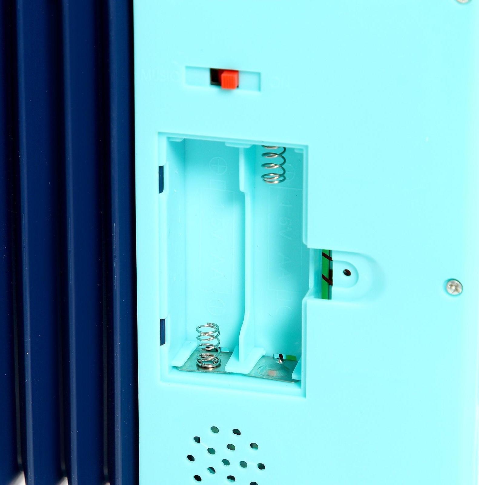 Музыкальная игрушка аккордеон «Музыкальный взрыв», 13 клавиш, работает от батареек, цвета МИКС