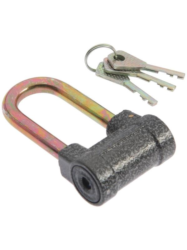 Замок навесной, тип 7, 52х95 мм, 3 ключа