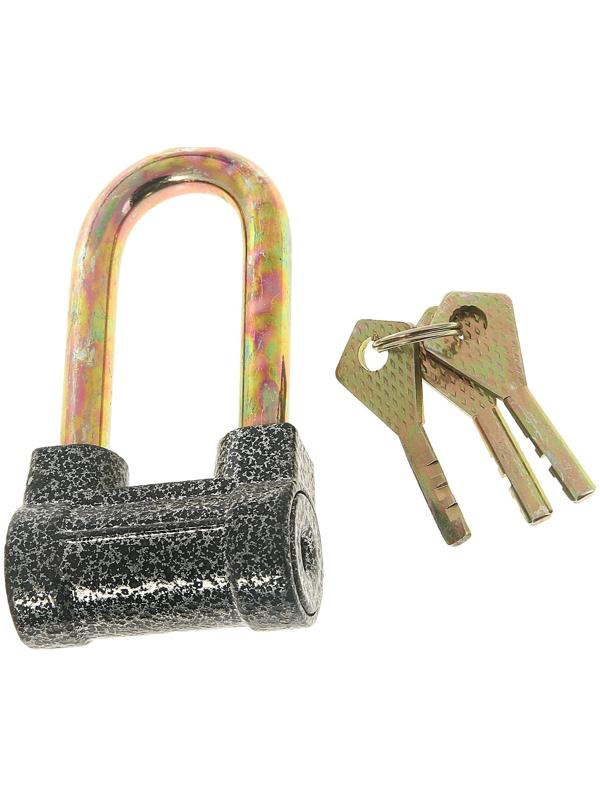Замок навесной, тип 7, 52х95 мм, 3 ключа