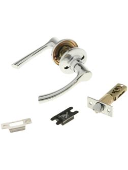 Защелка (мод.3186), межкомнатная, цвет хром