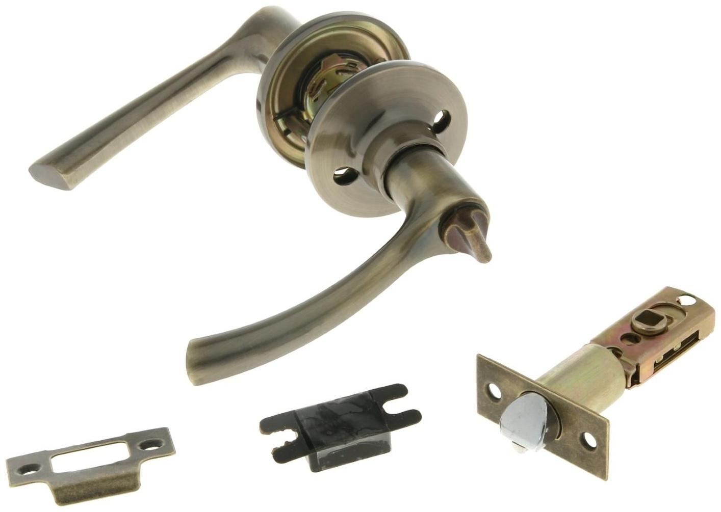 Защелка (мод.3186), межкомнатная, фиксатор, цвет бронза