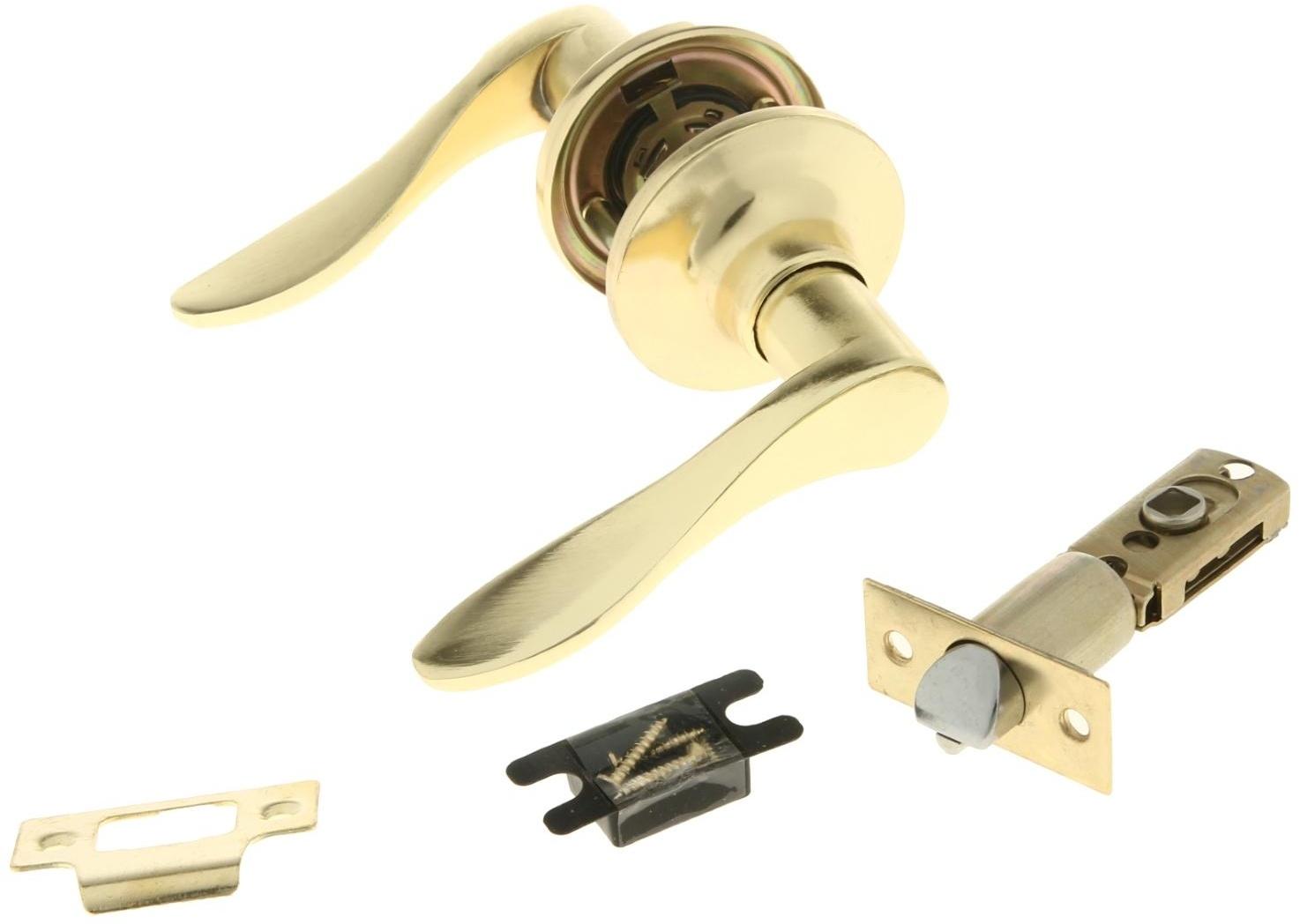 Защелка (мод.3187), межкомнатная, цвет золото