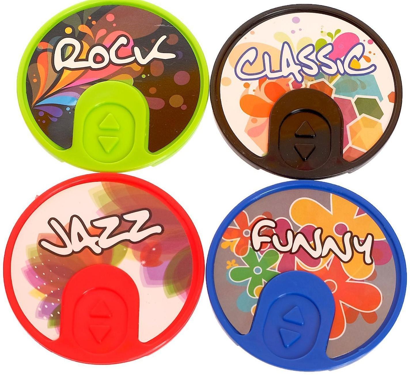 Синтезатор «Музыкальный микс» с микрофоном и стульчиком, звуковые эффекты, работает от батареек