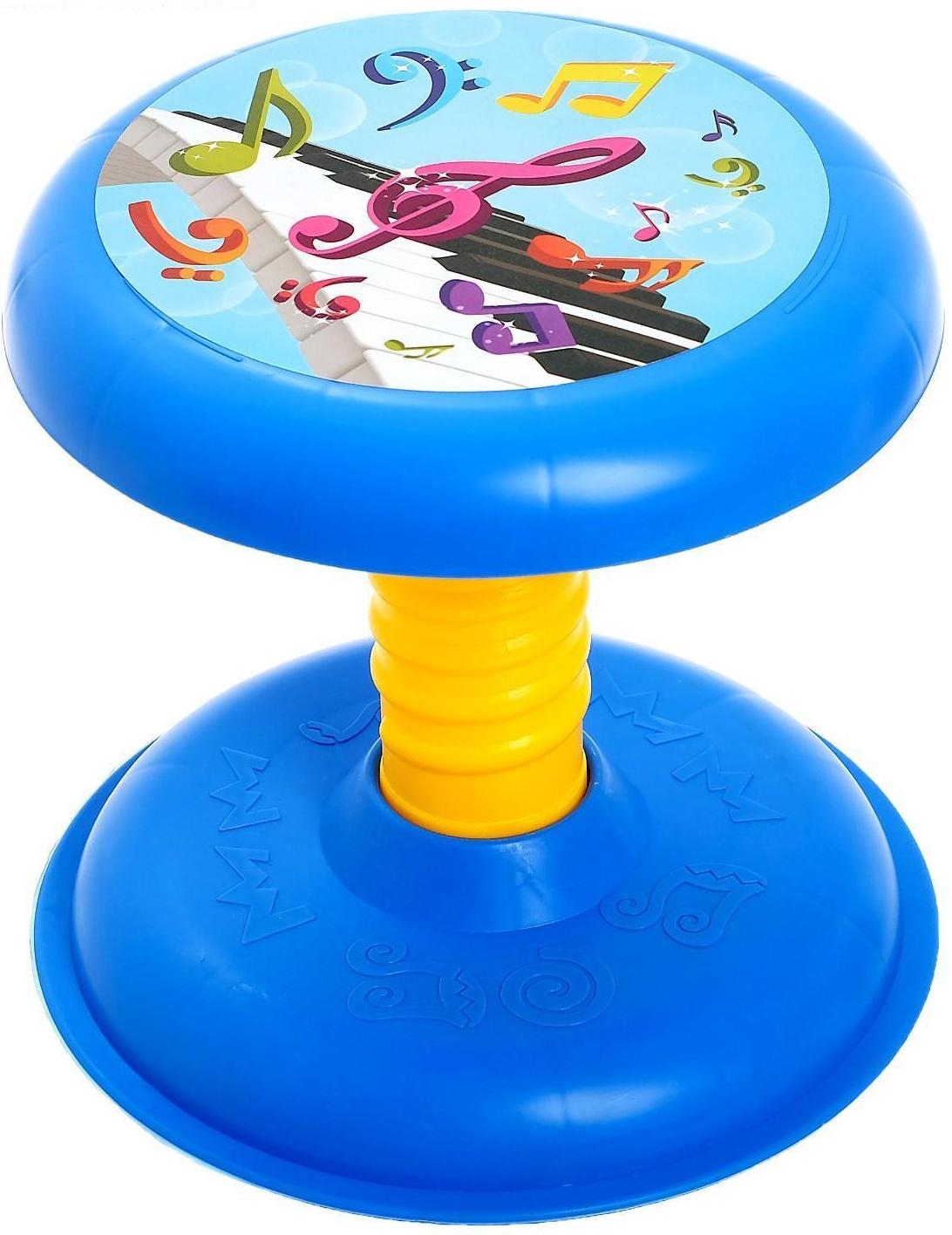 Синтезатор «Музыкальный микс» с микрофоном и стульчиком, звуковые эффекты, работает от батареек