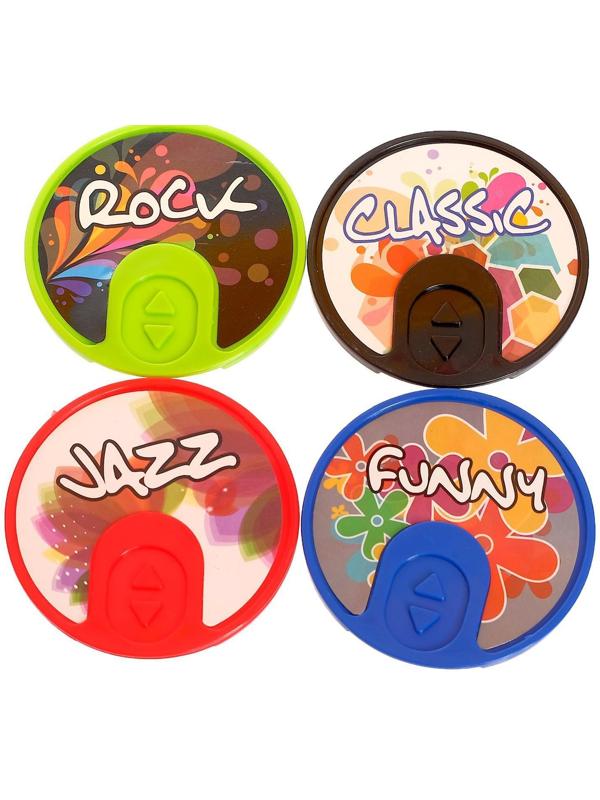 Синтезатор «Музыкальный микс» с микрофоном и стульчиком, звуковые эффекты, работает от батареек