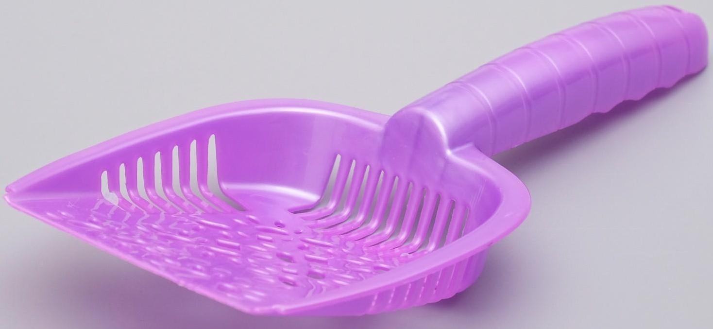 Совок для кошачьего туалета, 250 Х 108 Х 35 мм, цвета микс