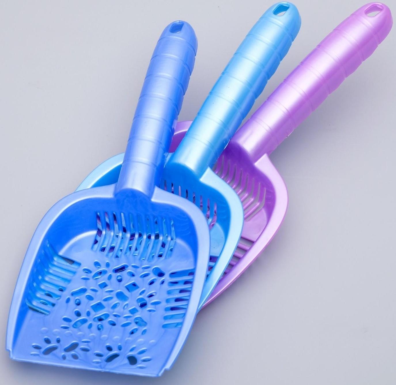 Совок для кошачьего туалета, 250 Х 108 Х 35 мм, цвета микс