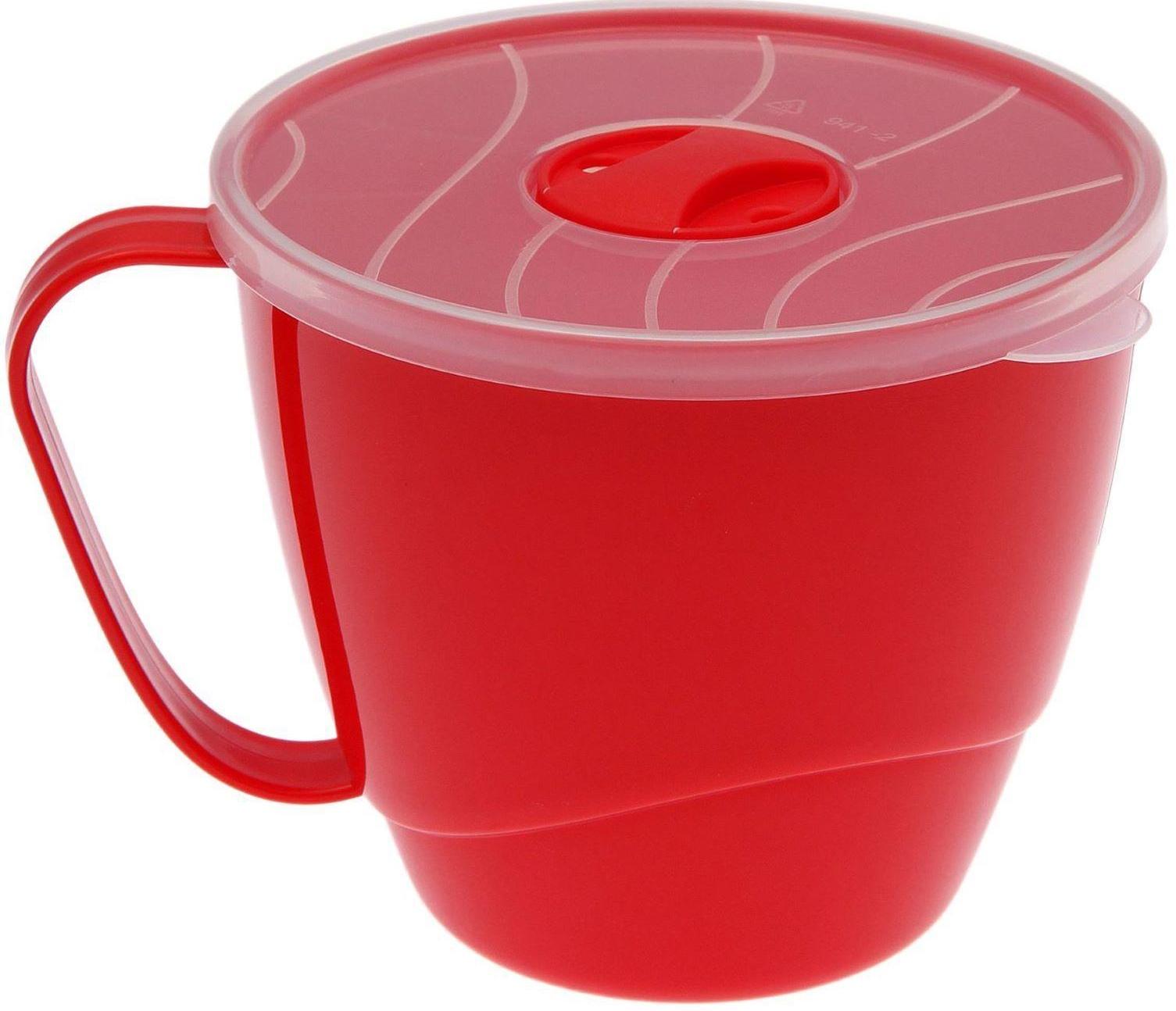 Бульонница с вакуумной крышкой, 720 мл, цвет МИКС