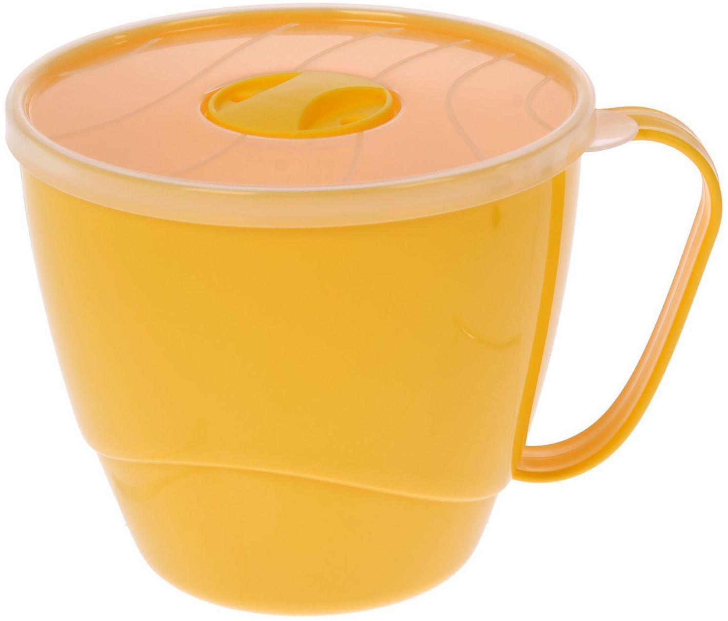 Бульонница с вакуумной крышкой, 720 мл, цвет МИКС