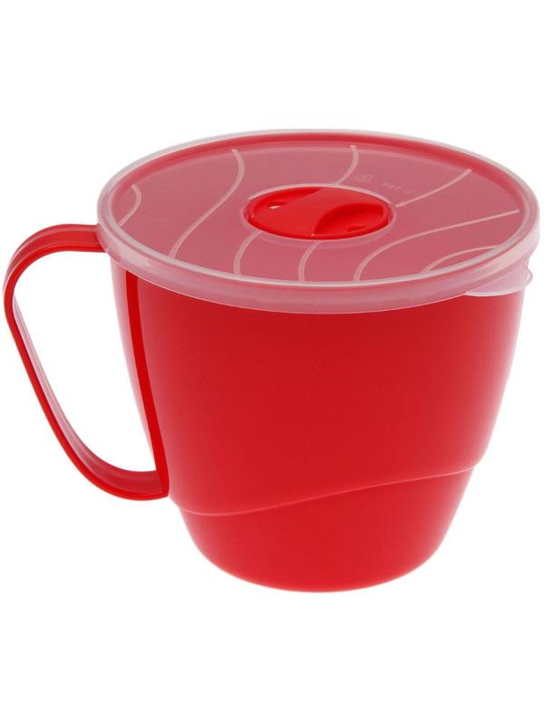 Бульонница с вакуумной крышкой, 720 мл, цвет МИКС