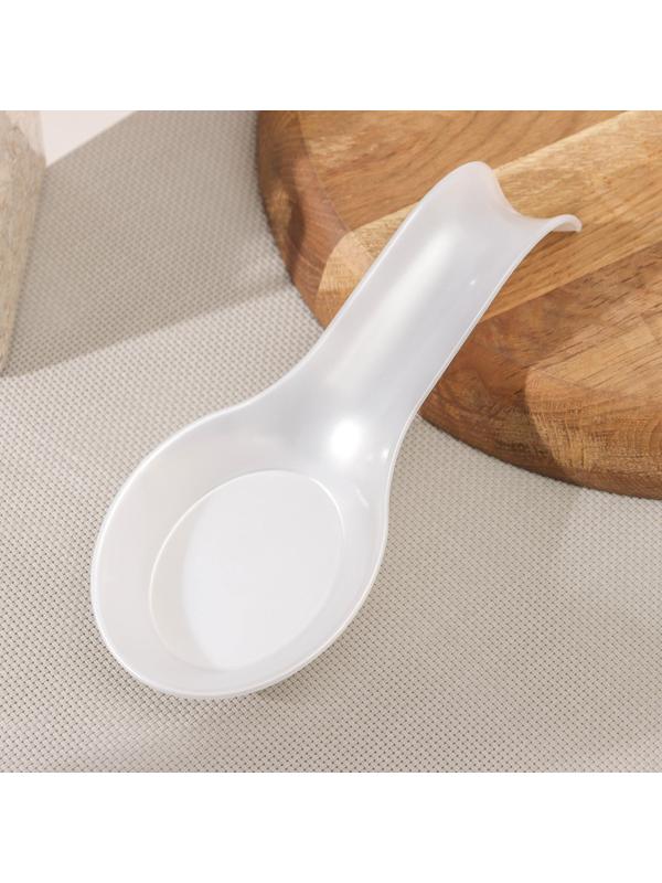 Подставка для ложки, 20×8×3,5 см, цвета МИКС