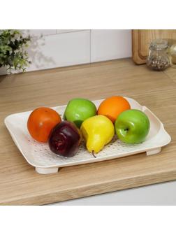 Сушилка-поддон универсальная, 34,7×27 см, цвет МИКС