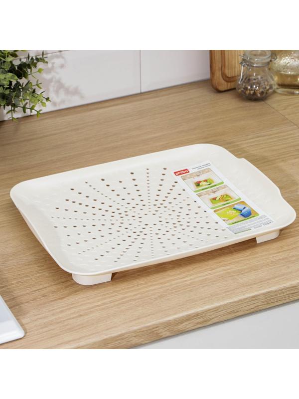 Сушилка-поддон универсальная, 34,7×27 см, цвет МИКС