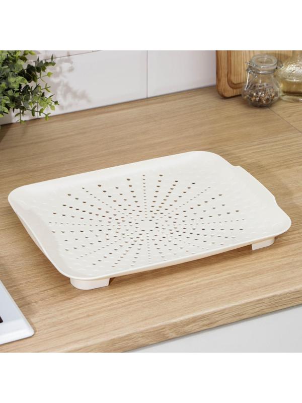 Сушилка-поддон универсальная, 34,7×27 см, цвет МИКС