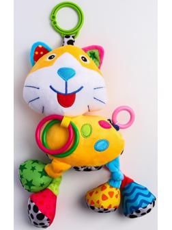 Подвеска музыкальная «Кот» на кроватку/коляску, р-р 33 см