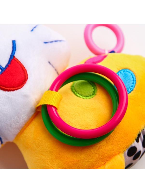 Подвеска музыкальная «Кот» на кроватку/коляску, р-р 33 см