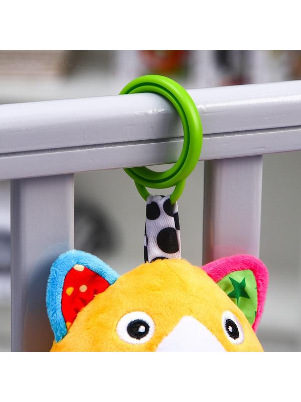 Подвеска музыкальная «Кот» на кроватку/коляску, р-р 33 см