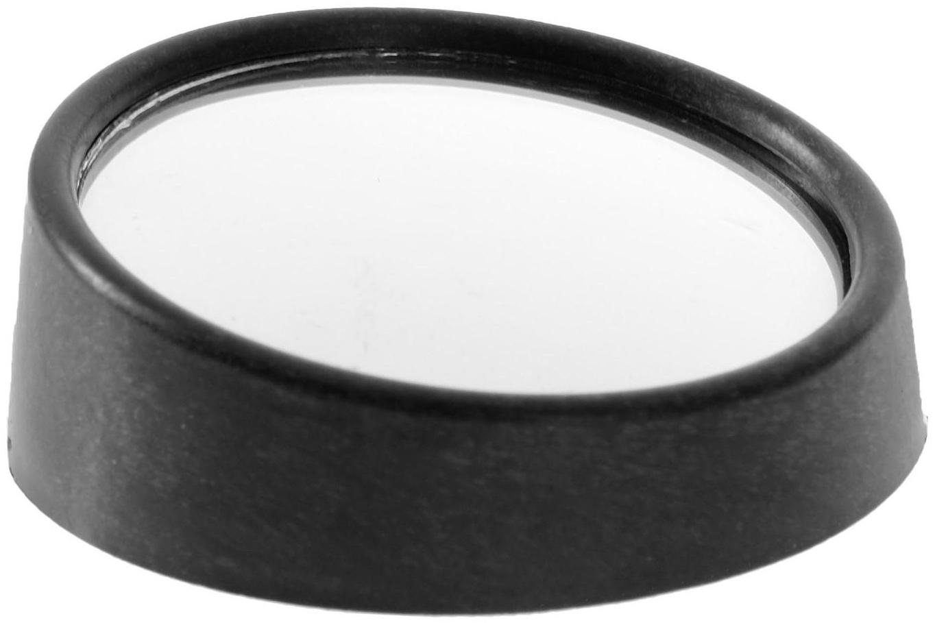 Зеркало сферическое, 50 мм, чёрный, набор 2 шт