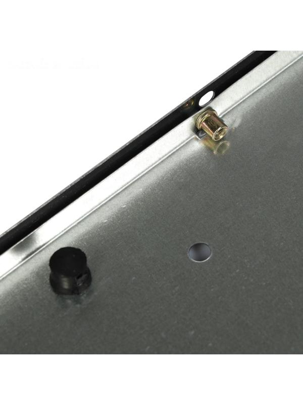 Держатель номера TORSO, металлический, хром