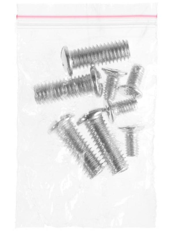 Держатель номера TORSO, металлический, хром