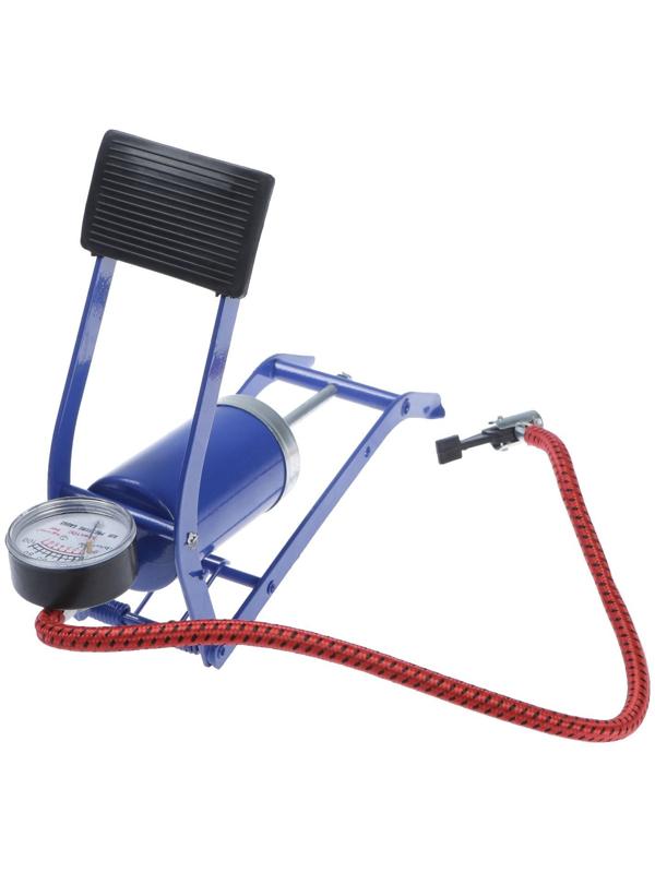 Насос ножной Cartage с манометром, 1 цилиндр