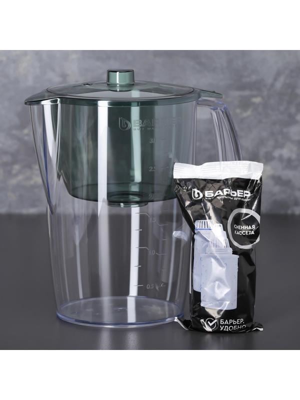 Фильтр-кувшин «Барьер-Норма», 3,6 л, цвет зелёный