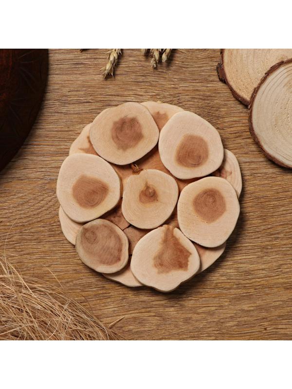 Подставка под горячее «Классика», D=15 см, можжевельник