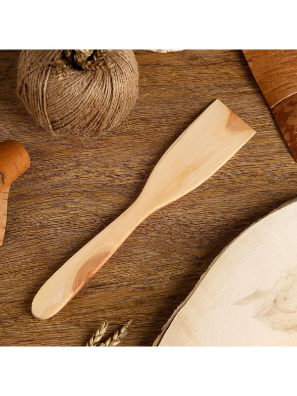 Лопатка кухонная блинная, можжевельник, 28 см,