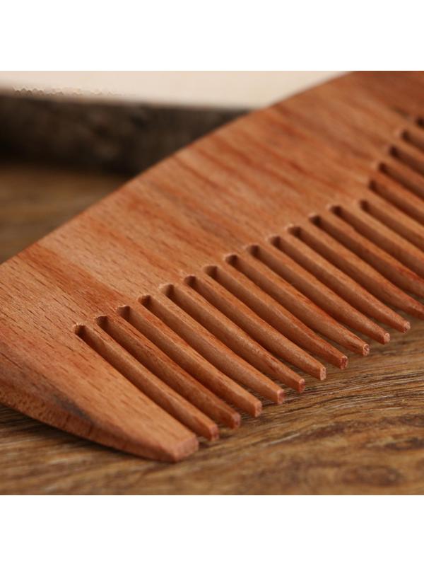 Гребень, двойной, дуб, 18 см,