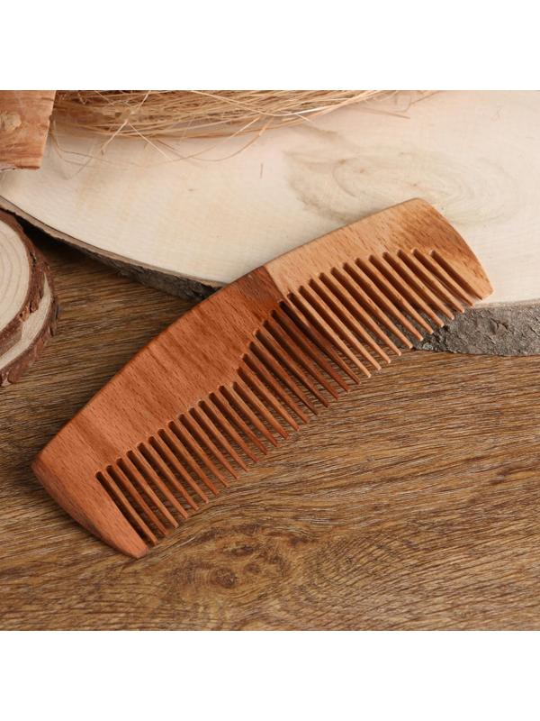 Гребень, двойной, дуб, 18 см,