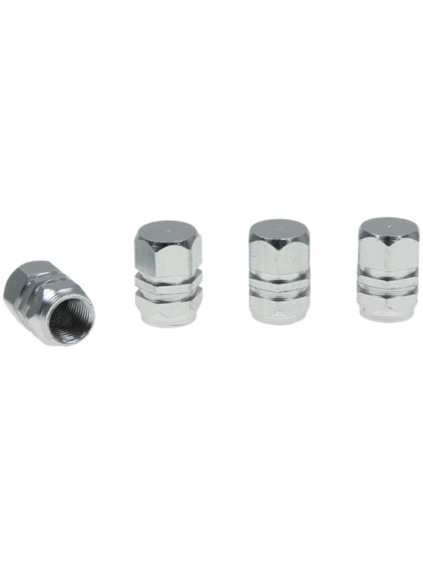 Колпачок на вентиль Torso, хром, набор 4 шт
