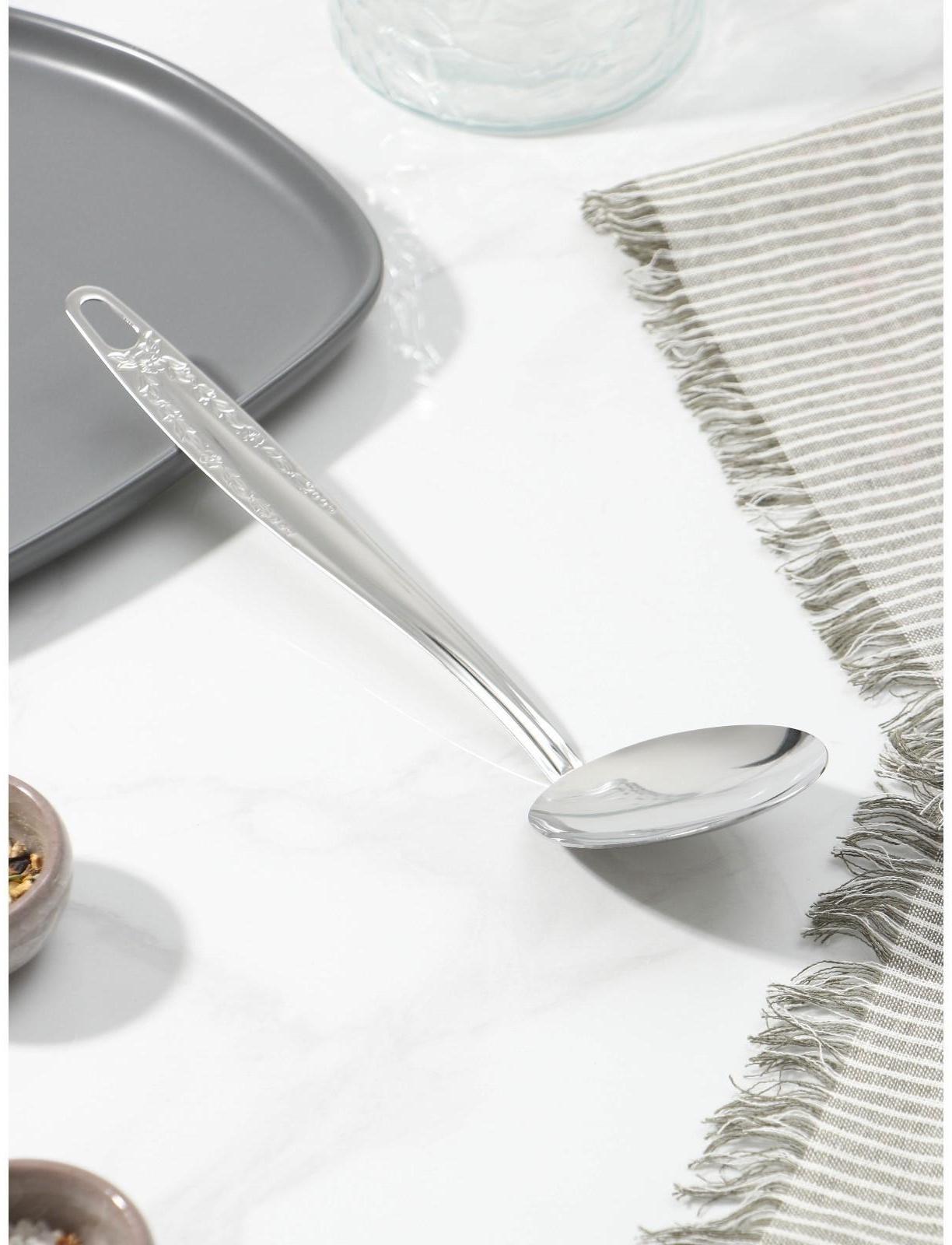 Ложка гарнирная «Родник», h=29 см, толщина 2 мм