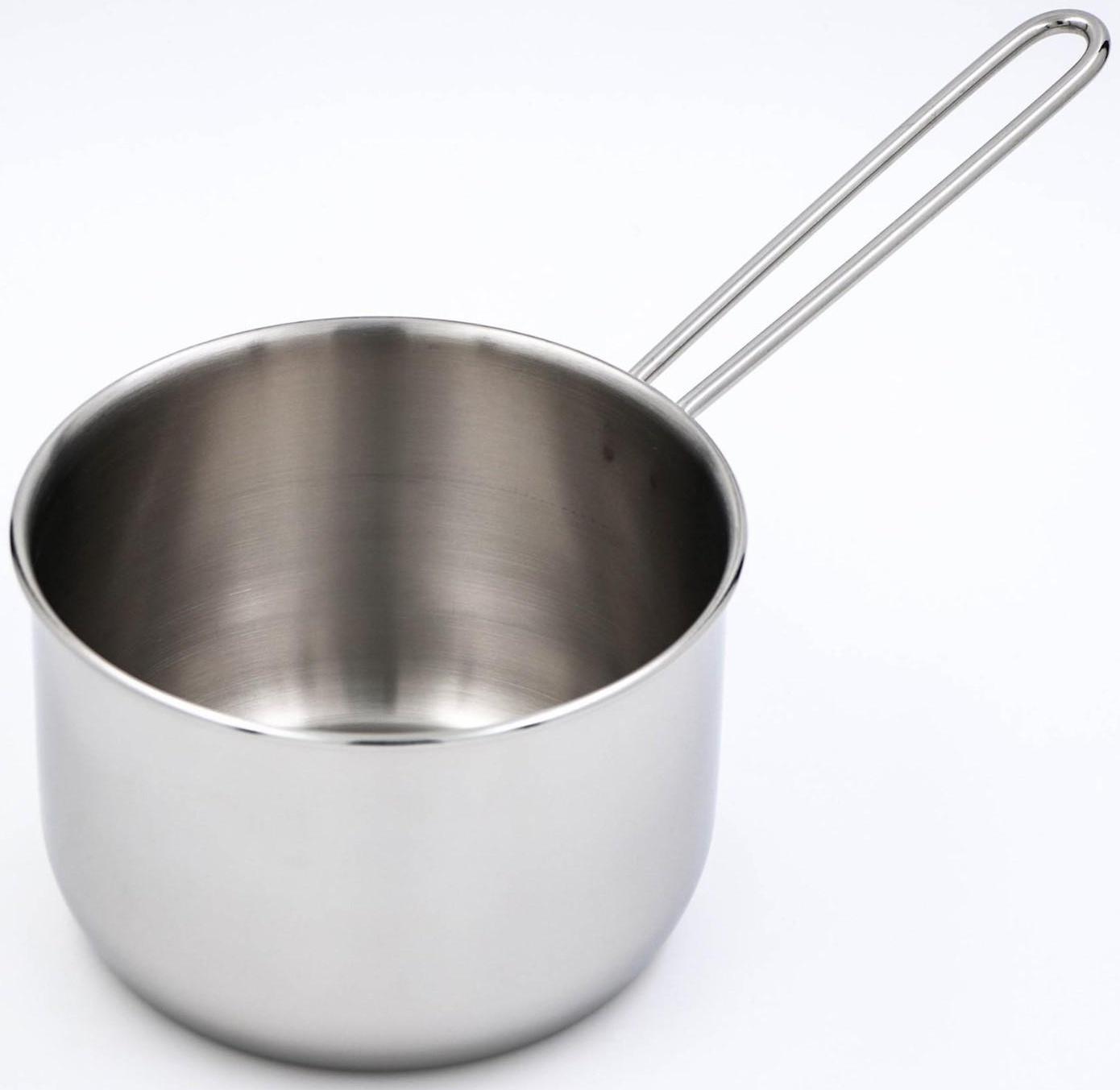 Ковш «Классика», 2 л, металлическая ручка, цвет серебряный