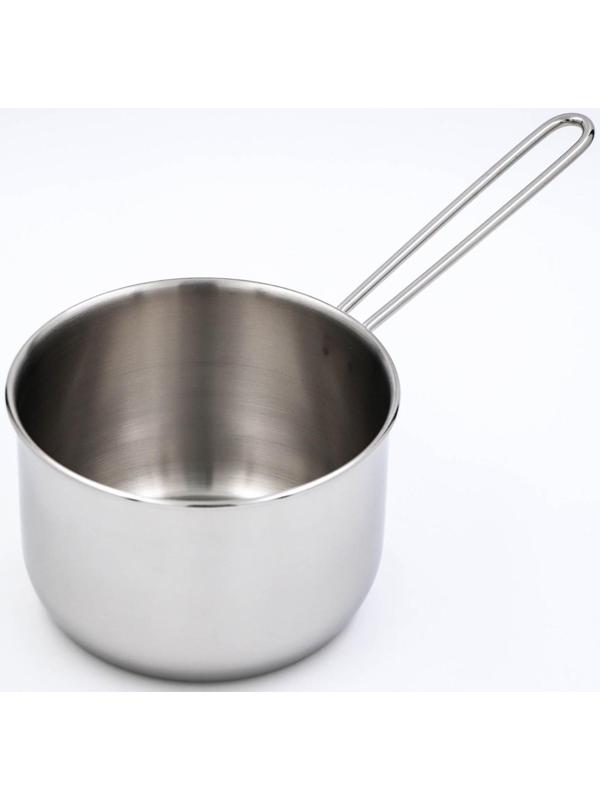 Ковш «Классика», 2 л, металлическая ручка, цвет серебряный