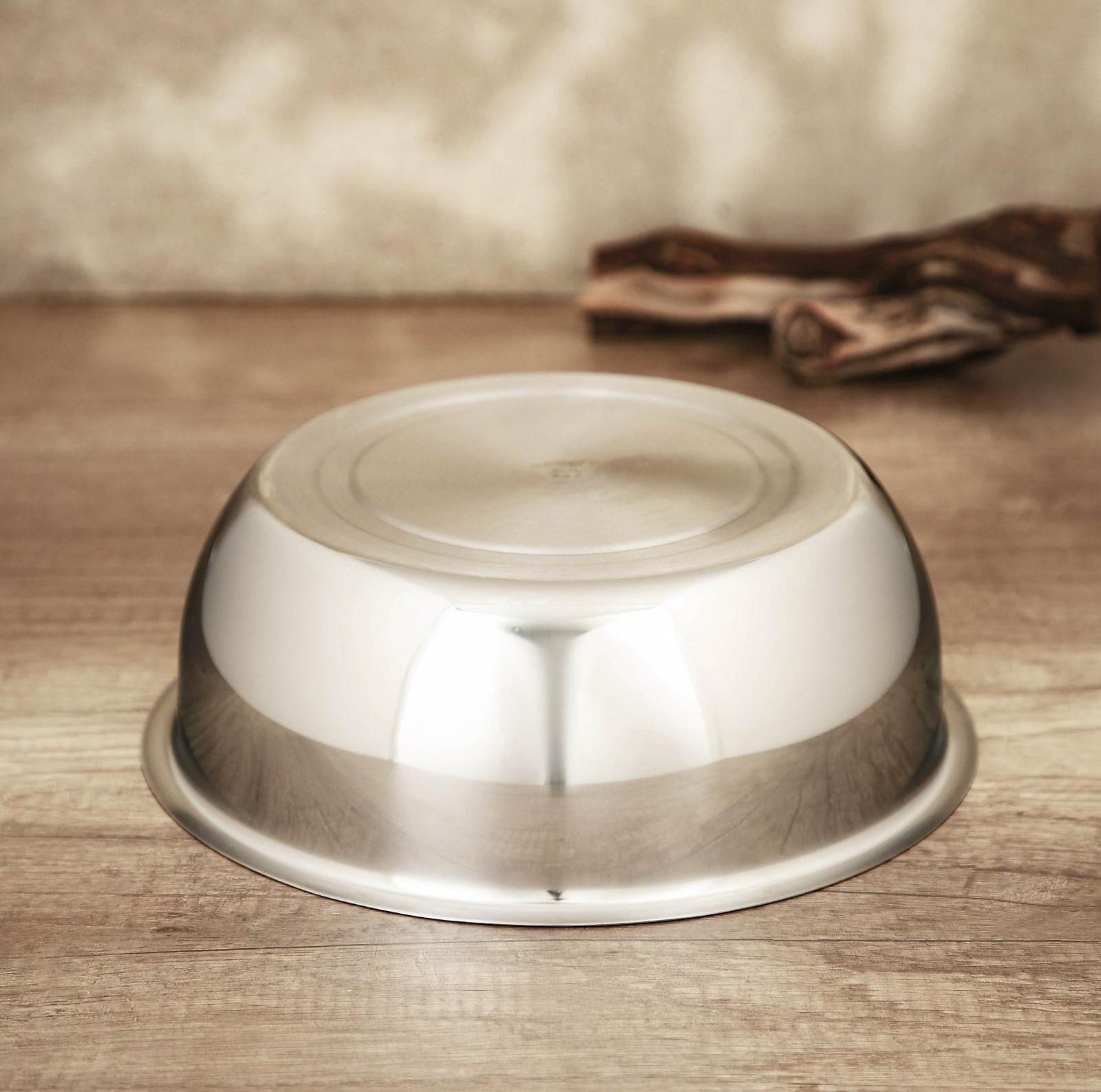 Миска «Классика», 3,5 л, d=29 см, толщина 0,8 мм