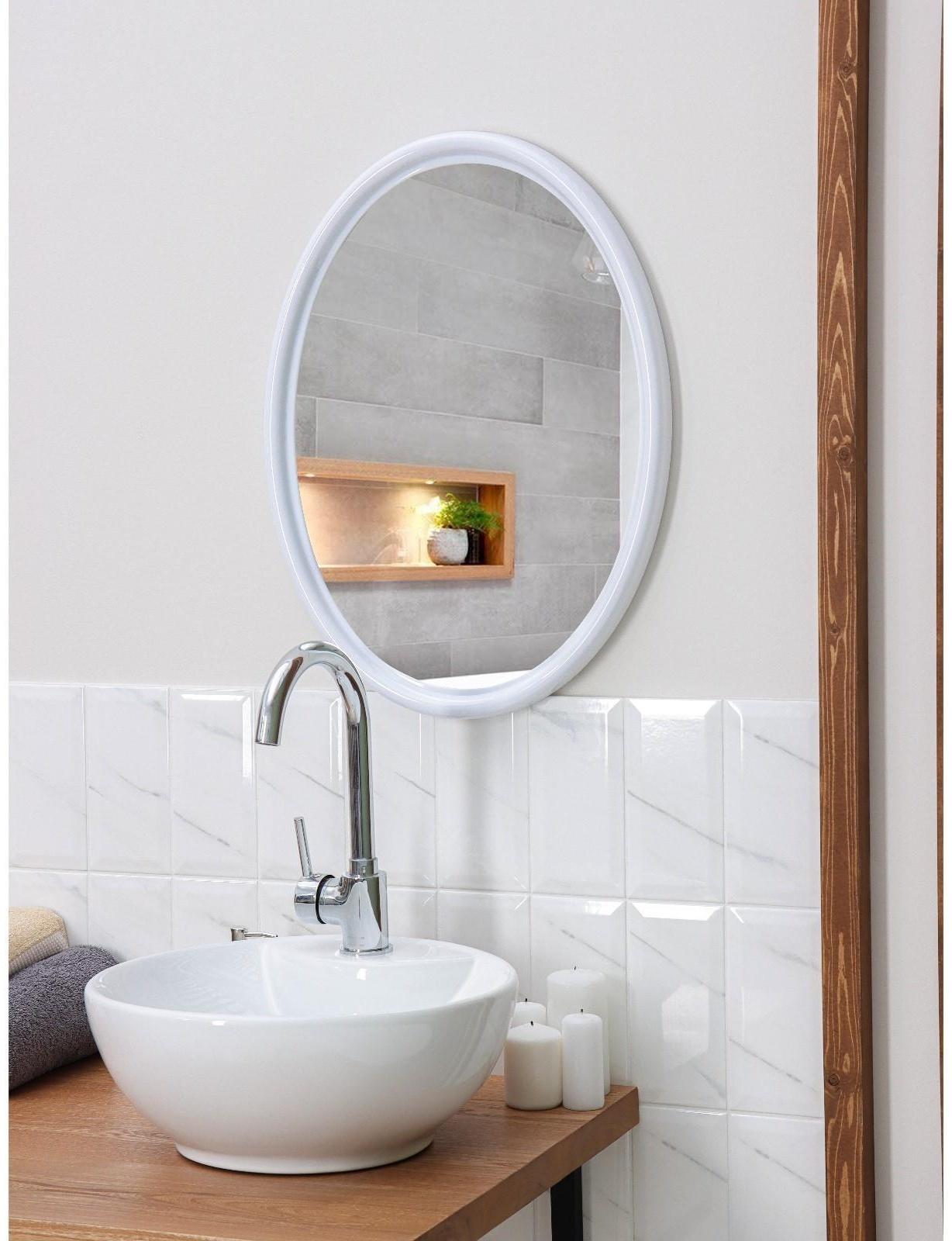 Зеркало Sonata, цвет снежно-белый