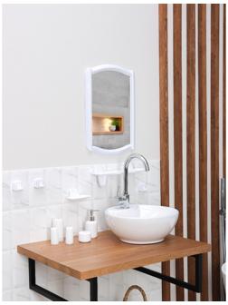 Набор для ванной комнаты, цвет белый