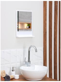 Набор для ванной комнаты «Tokyo», цвет снежно-белый