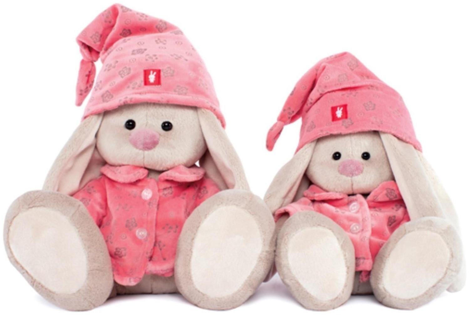Мягкая игрушка «Зайка Ми» в розовой пижаме, большая